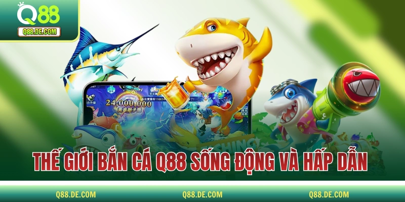 Q88 | Trang Cá Cược Casino Hàng Đầu Châu Á 2025 Thế giới bắn cá Q88 sống động và hấp dẫn